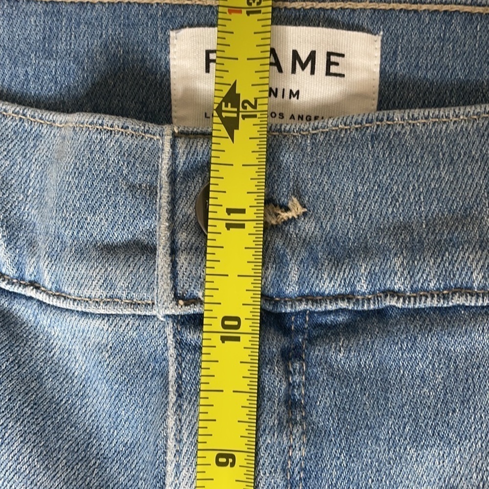 NWT Frame Le Slender Straight Leg Jeans In Ashton - Picture 14 of 15
